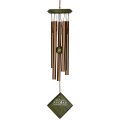 Dzwonek wietrzny Merkury - 39 cm - brąz