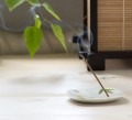 Porcelanowa podstawka na kadzidło Yume No Yume - bambus