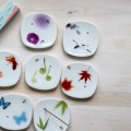 Porcelanowa podstawka na kadzidło Yume No Yume - bambus
