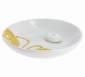 Porcelanowa podstawka na kadzidło Yukari - Nasiona herbaty