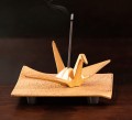 Kadzielniczka złoty żuraw origami