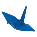 Orizuru żuraw origami podstawka pod kadzidełko iwachu niebieska 2.jpg