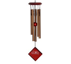 Dzwonek wietrzny Merkury - 39 cm - brązowy