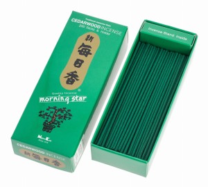 Kadzidełka Morning Star Cedr - 200 sztuk