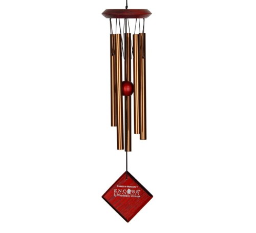 Dzwonek wietrzny Merkury - 39 cm - brązowy