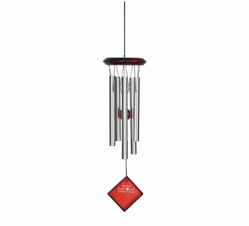 Dzwonek wietrzny Mars - 42 cm - srebrny
